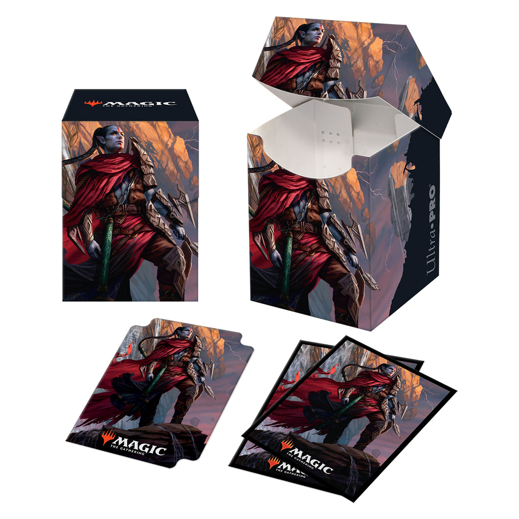 Zendikar Rising Anowon, the Ruin Thief Combo PRO 100+ Deck Box and 100ct sleeves for Magic: The Gathering