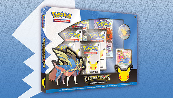 Celebrations Deluxe Pin Collection [Zacian LV. X]