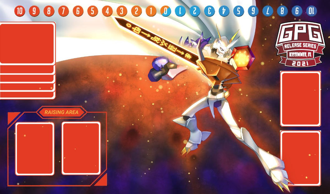 Omnimon Digimon Custom Playmat